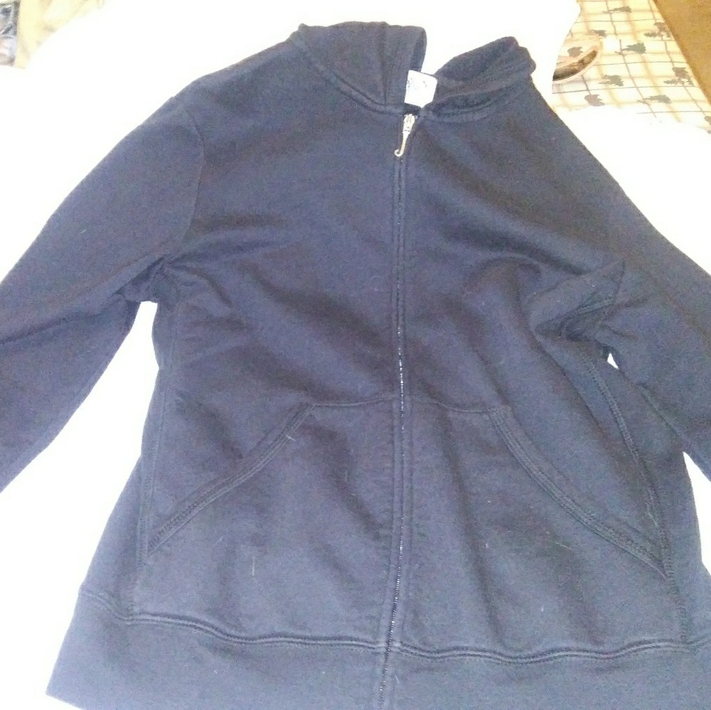 Authentic Juicy Couture black butterfly hoodie